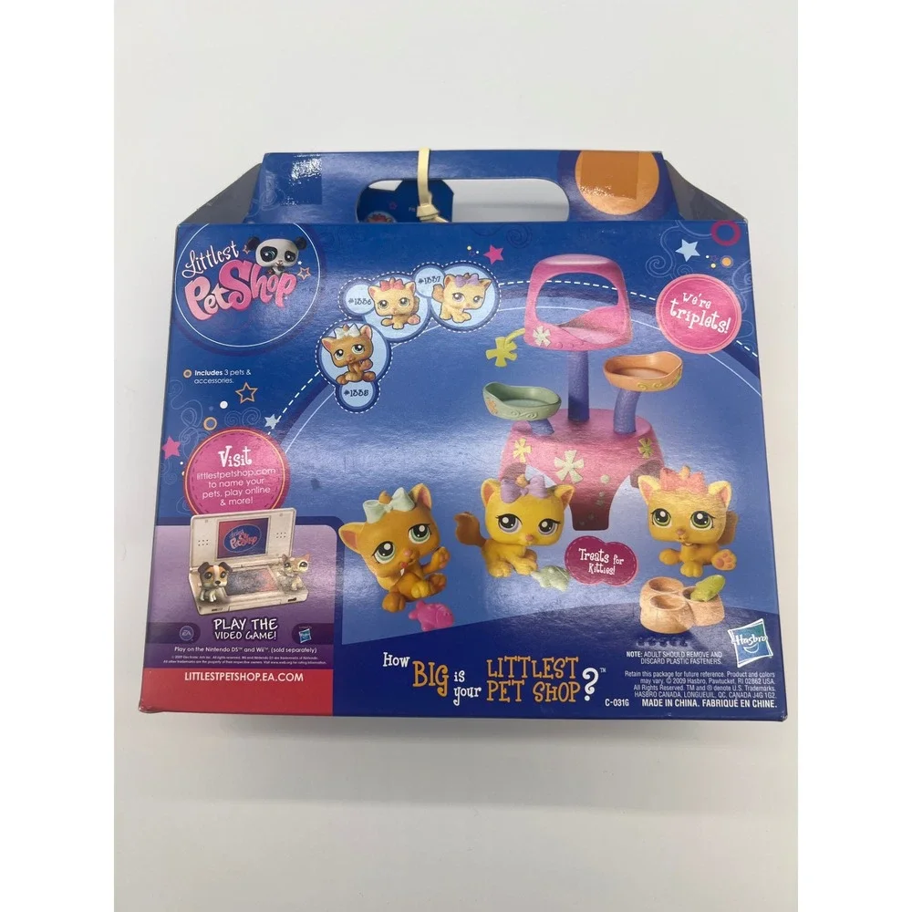 Littlest Pet Shop Hasbro 2009 Petriplets #1335-1337